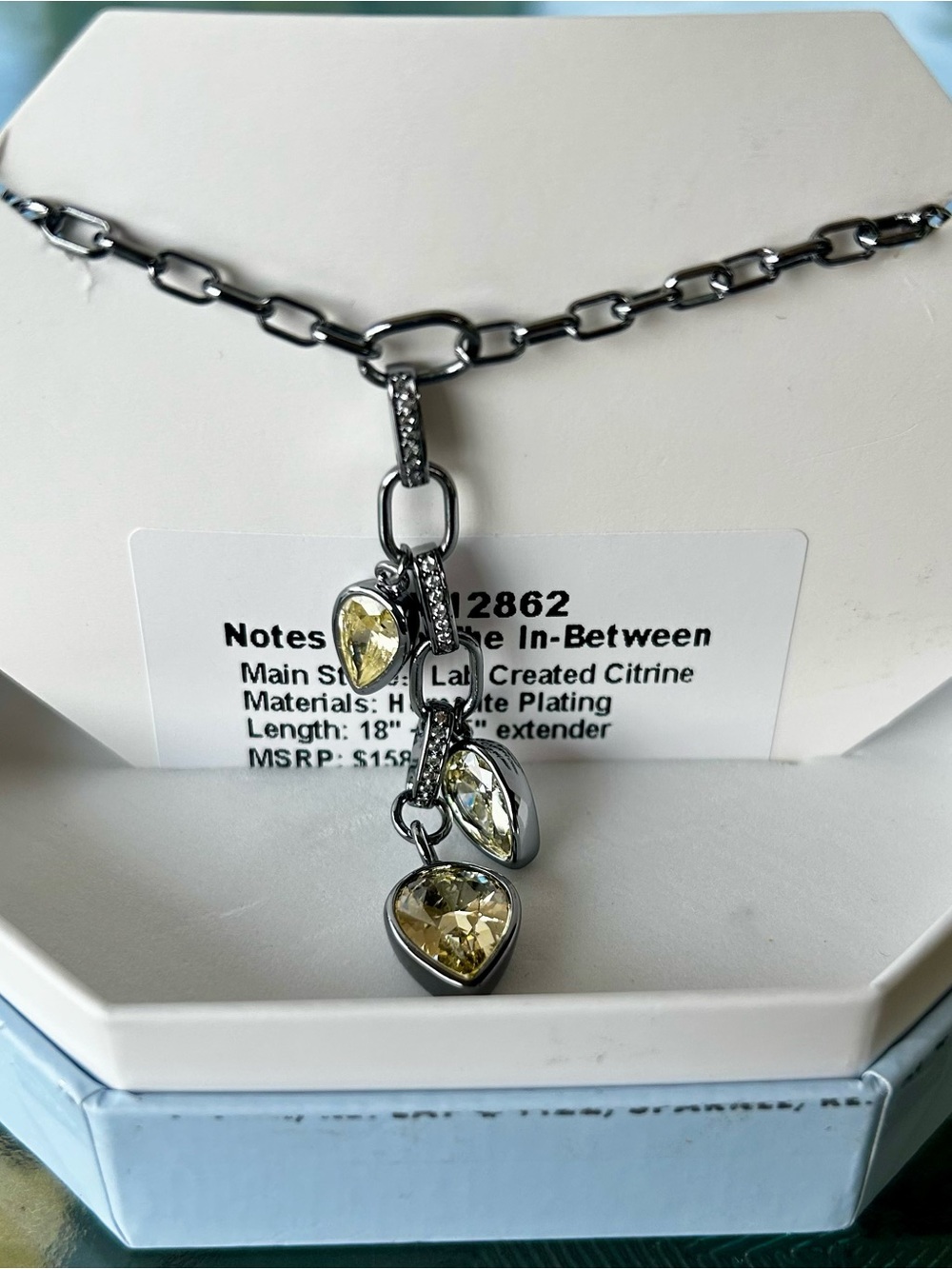Bomb Party OG lab created Citrine materials. Hematite plating.